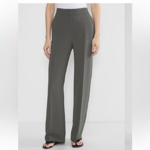 Aritzia Wilfred The Limitless Pant Trouser in Crepette Charcoal Gray